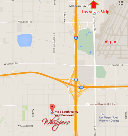 Map Of Las Vegas South Premium Outlets